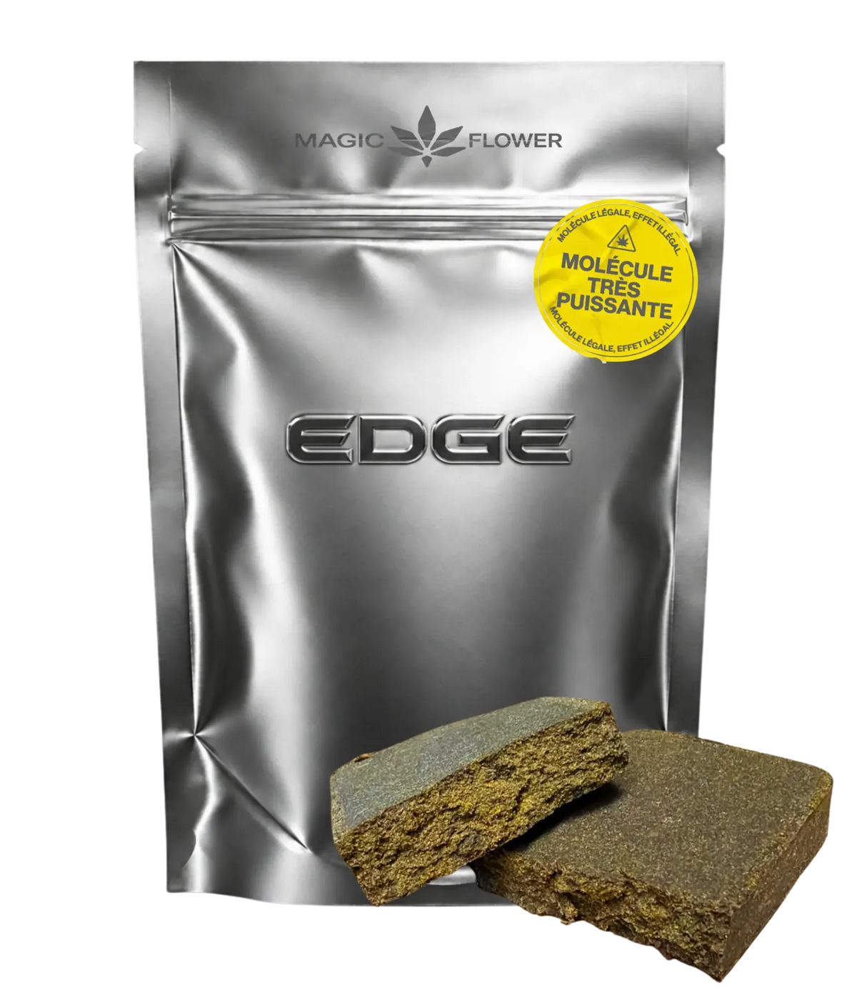 Pochon EDGE Magic Flower, résine dosée à 20 % de CSA
